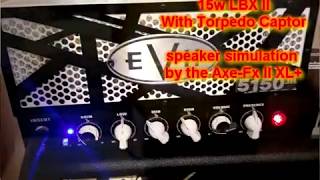 Victory V130 EVH 5150 III 15 W LBX II amp Torpedo Captor [upl. by Reni]