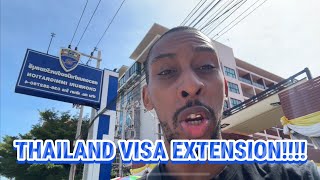 IMMIGRATION 30 DAY VISA EXTENSION THAILAND🇹🇭 [upl. by Noreht627]