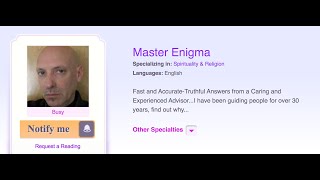 Master Enigma on Kasamba He is a SCAM [upl. by Yllatan272]