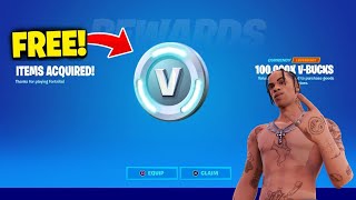 HOW TO GET FREE VBUCKS in FORTNITE REMIX [upl. by Hcardahs]