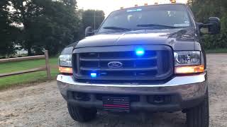 2004 F350 Strobes n More [upl. by Eidok]