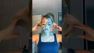 🐟🐠🌊🪸 halloween halloweenmakeup makeup [upl. by Mikol]