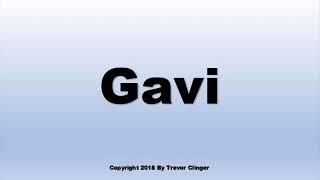 How To Pronounce Gavi Wine [upl. by Muire]