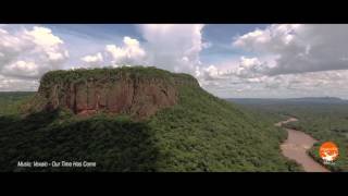 Serra de Maracaju em Piraputanga Aquidauana MS [upl. by Sinnard]