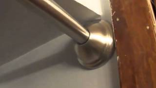 Review of Moen Adjustable Curved Shower Curtain Rod [upl. by Burnard171]