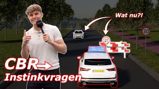 Instink vragen CBR Auto Theorie Vragen 2024 [upl. by Elay211]