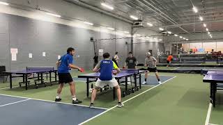 Highlights  Ottawa Racketlon 2024 Men’s Doubles Final AustinKevin vs AnthonyNathan [upl. by Aralk]