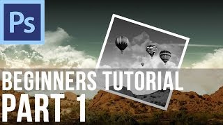 Adobe Photoshop CS6 Tutorial for Beginners Part 1 [upl. by Enirbas935]