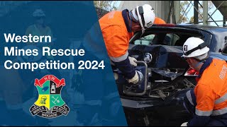 2024 Western Mines Rescue Competition [upl. by Eadrahs]