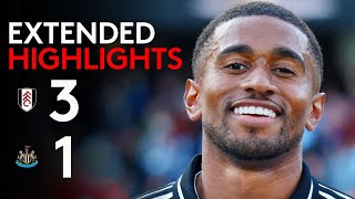 EXTENDED HIGHLIGHTS  Fulham 31 Newcastle  Big Win At CC 😤 [upl. by Estrellita836]