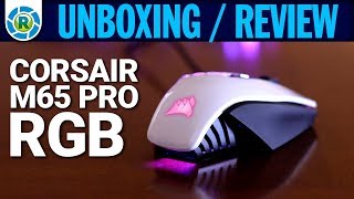 CORSAIR M65 PRO RGB  Mouse Gamer  Unboxing y Review en Español [upl. by Onfre966]