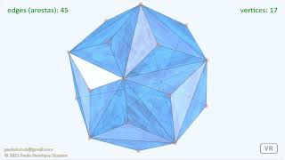 Icosaedro triakis truncado de diamante  Diamond truncated triakis icosahedron [upl. by Ahsinrev237]