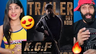 KGF Chapter 2 Trailer Reaction Hindi  Yash Sanjay DuttRaveena TandonSrinidhiPrashanth Neel [upl. by Veator]