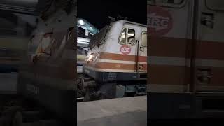 indianrailways okhaveraval express wap5 rfbharat010 railway musafirraghu train railography [upl. by Notsirhc]