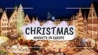 Best Christmas Markets in Europe in 2024  Europe Christmas Destinations [upl. by Deth530]