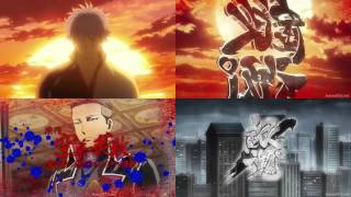 Gintama Opening 17 All versions comparative [upl. by Aksehcnarf667]