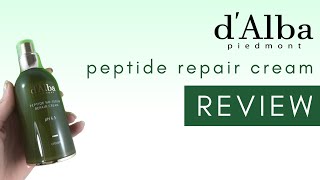 d’Alba Piedmont Peptide No Sebum Repair Cream Review [upl. by Rebekah]