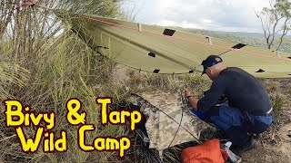 Epic TAS Bivy  Bivvy amp Tarp Wild Camp  Exploring Kuringgai Chase NPNSWAustralia [upl. by Aspa515]