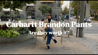 Carhartt denim review the Brandon pants [upl. by Dyna]