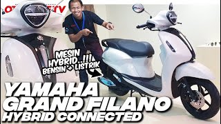 REVIEW YAMAHA GRAND FILANO HYBRID CONNECTED GABUNGAN FAZZIO dan FREEGO l OTOMOTIF TV [upl. by Releyks374]