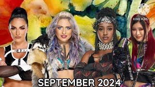 EVERY WOMENS WRESTLING MATCH OF SEPTEMBER 2024 [upl. by Tami]