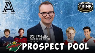 Scott Wheeler Interview  Minnesota Wild Prospect Pool  NHL Draft Buium Kiviharju Heidt Stramel [upl. by Esinrahs163]