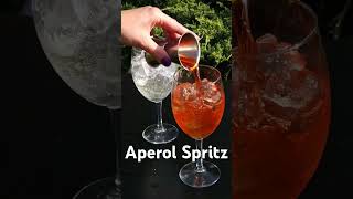 Aperol Spritz Classic Summer Cocktail [upl. by Ydolem]