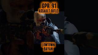 Assault rifle GPR 91  LOWTOWN  operator BAYAN bo6 callofduty [upl. by Angle]