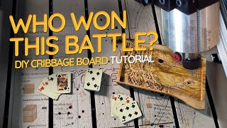 Custom Cribbage Board with LongMill CNC  DIY Tutorial [upl. by Filiano331]