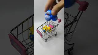 Minions Push Cart satisfying squishy pushcart funny asmr trend shorts [upl. by Yoong]