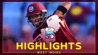 Livingstone and Hope Hit Tons  Highlights  West Indies v England  2nd CG United ODI [upl. by Osi]