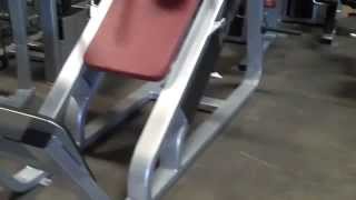 Used PRECOR Hack sled Icarian circuit strength machines refurbished for sale [upl. by Pelligrini]