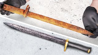 K98  WW2 Bayonet Restoration [upl. by Joris397]