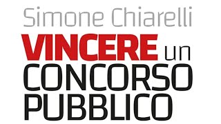 Simone Chiarelli legge VINCERE UN CONCORSO PUBBLICO [upl. by Aligna]