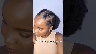 Penteado em cabelo crespo 😊 [upl. by Mignon]