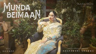 Munda Beimaan Official Video  Shatakshi Sharma  Five Diamonds  Latest Punjabi Song 2024 [upl. by Kirschner823]