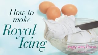 How to Make Royal Icing [upl. by Yerroc]