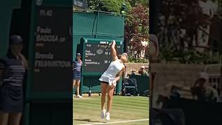 Paula Badosas Forehand Up Close wta tennis forehand [upl. by Nohshan]