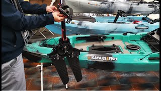 NextGen 11 Max Drive  Kayak Pedal Drive Installation Kayaks2Fish Australia 2021 [upl. by Yddub547]