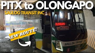 The Newest Offering from Saulog Transit PITX to Olongapo via San Fernando  Commute Tour  Bus Ride [upl. by Kraus]