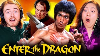 MASTERPIECE Enter the Dragon 1973 Reaction FIRST TIME WATCHING [upl. by Laekcim]