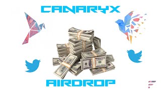 FREE MONEY CanaryX CNYX Airdrop for Songbird SGB Investors Airdrop Starts December 15th [upl. by Agnola878]