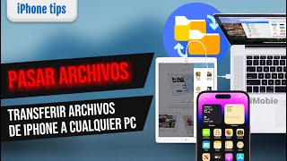 ¡Fácil Cómo Pasar Archivos y Músicas de iPhone a PCMac 2023 [upl. by Walford]