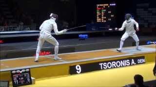 Mens Foil Day 2  2014 Fencing World Championships [upl. by Ternan543]