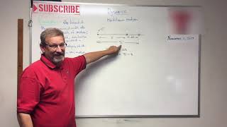 Dynamics  Lesson 1 Introduction and Constant Acceleration Equations [upl. by Onairotciv]