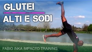 GLUTEI ALTI E SODI  ALLENAMENTO GLUTEI CORPO LIBERO [upl. by Jehiel]