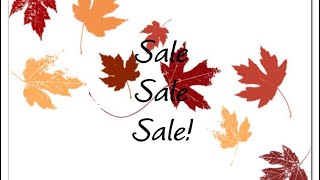 Static sale good thru Nov 6th [upl. by Joni]