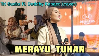 Merayu Tuhan Live Ngamen Lidia Darmawangsa di Menoewa Kopi Jogja Tri Suaka Ft Doddhy Kangen [upl. by Enailil]