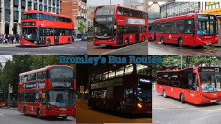 Bus Routes in the London Borough of Bromley [upl. by Fulton]