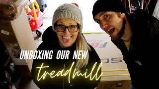 Ch 9 Unboxing Our Sole F63 Treadmill [upl. by Golda]